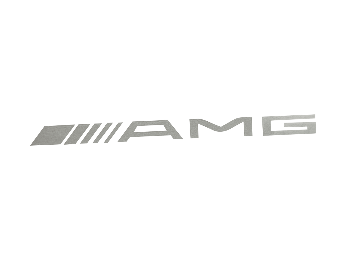 2 pcs. Mercedes AMG Brake caliper stickers White