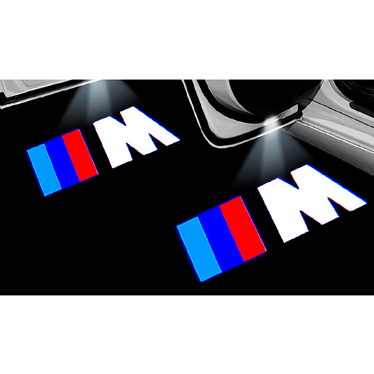 2 pcs. BMW M-Sport Logo Entry light 