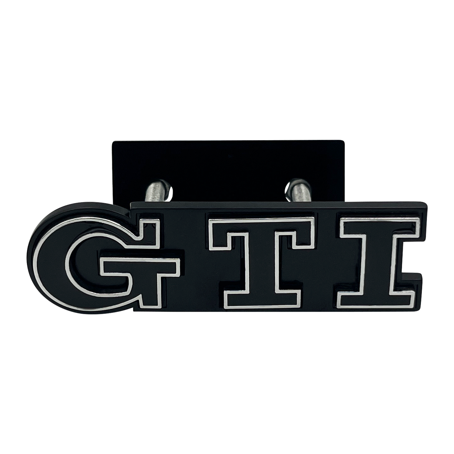 Black &amp; Chrome VW GTI Front Emblem