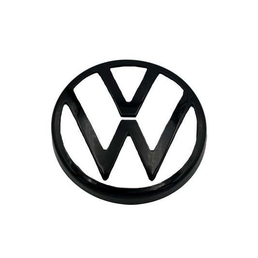VW Polo 6 VI Facelift Rear Logo Black 