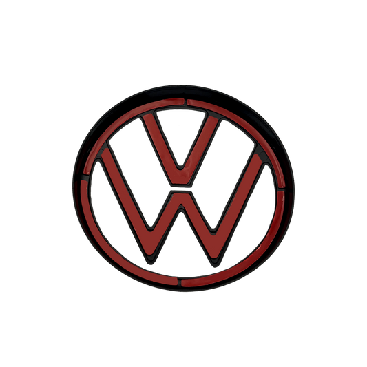 VW Golf 6 rear logo Black 