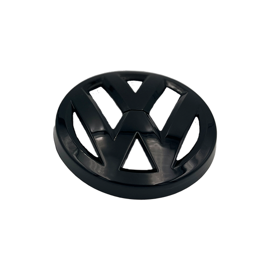 VW Polo 6 Rear Logo Black 