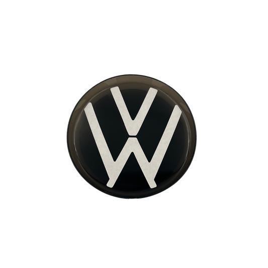 VW Polo 6 VI Facelift Rear Logo Shiny Black 