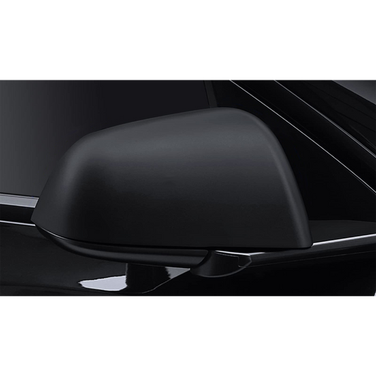 2 pcs. Tesla Side Mirror Covers Matt Black - Tesla Model 3