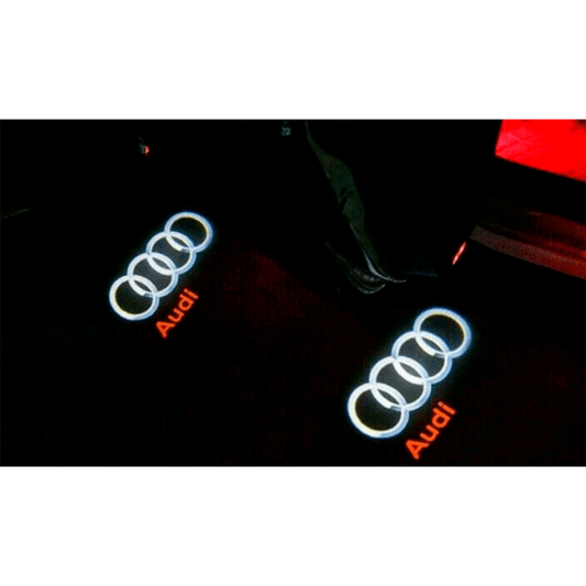 2 pcs. Audi Logo Entry light