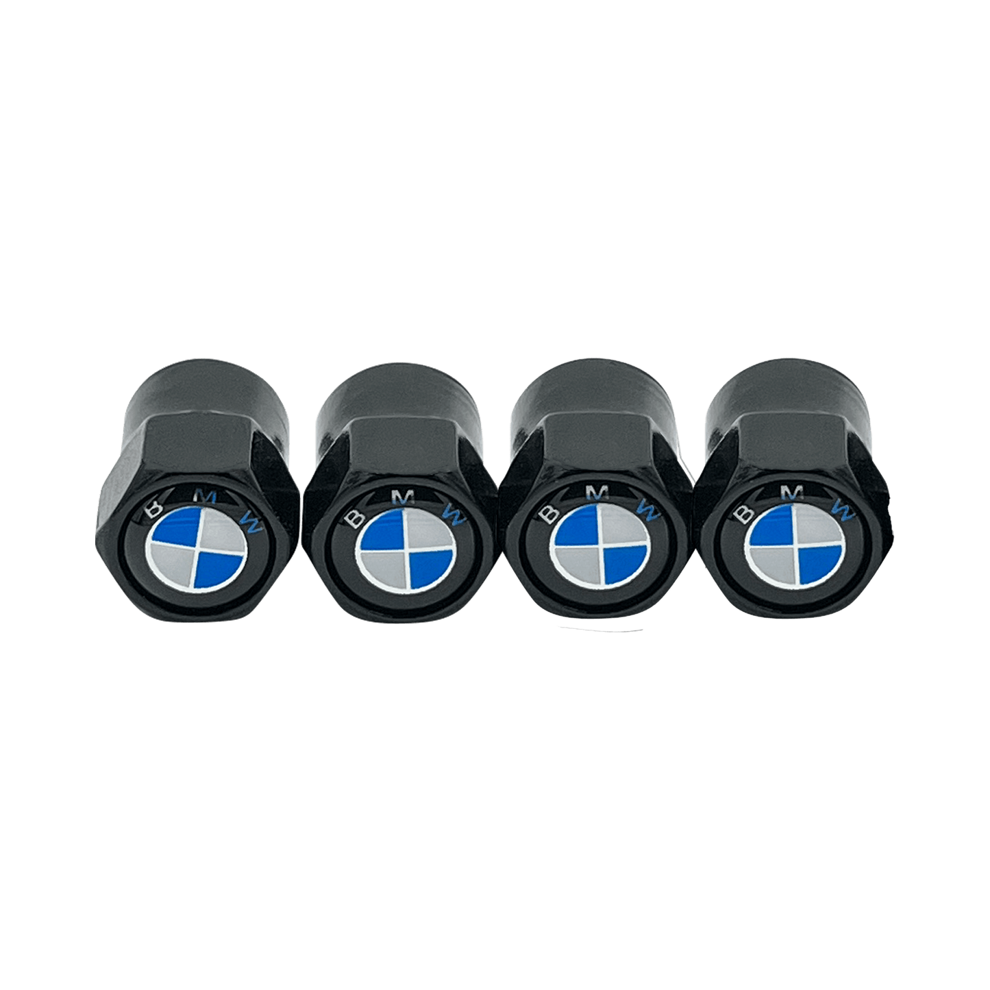 4 pieces. BMW Logo Valve caps 