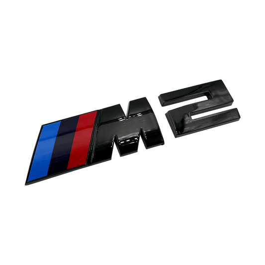 Black BMW M2 Rear Emblem badge 