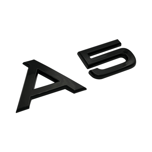 Black Audi A5 Emblem Badge 