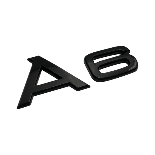 Black Audi A6 Emblem Badge 