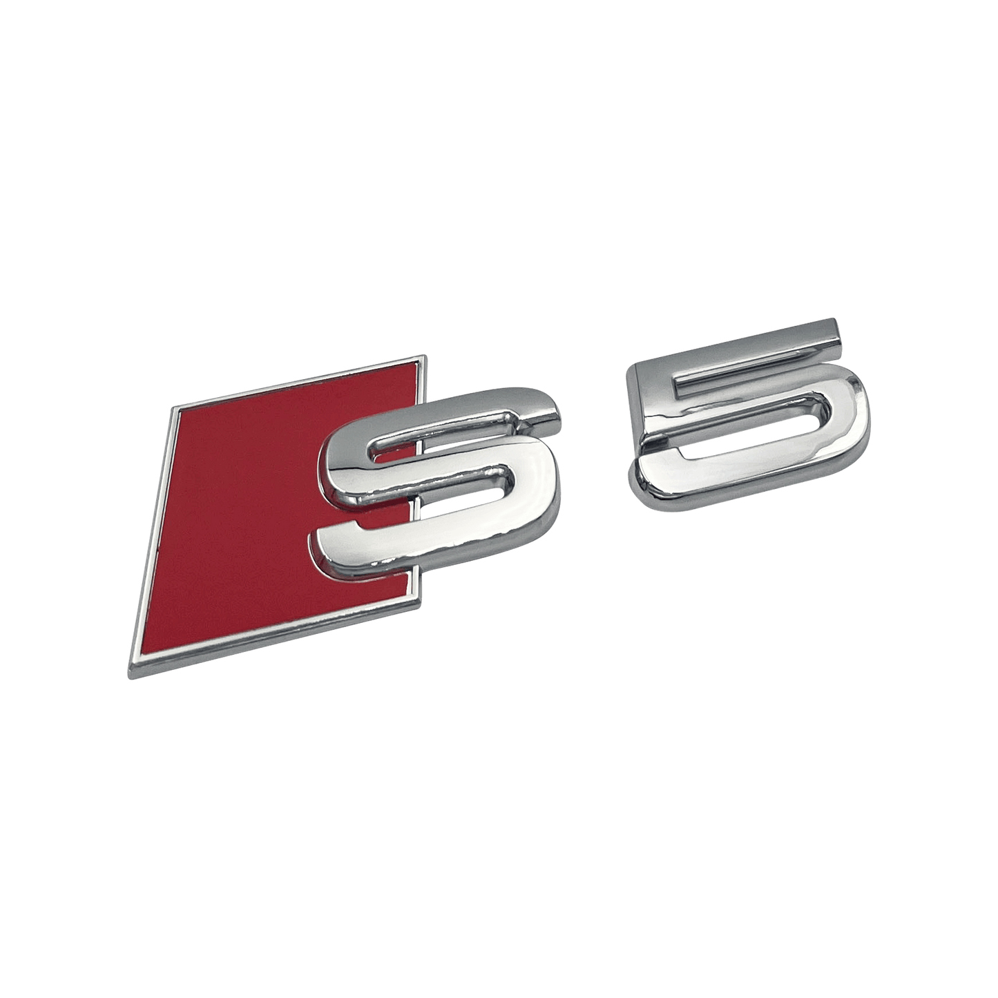 Chrome Audi S5 Rear Emblem Badge 