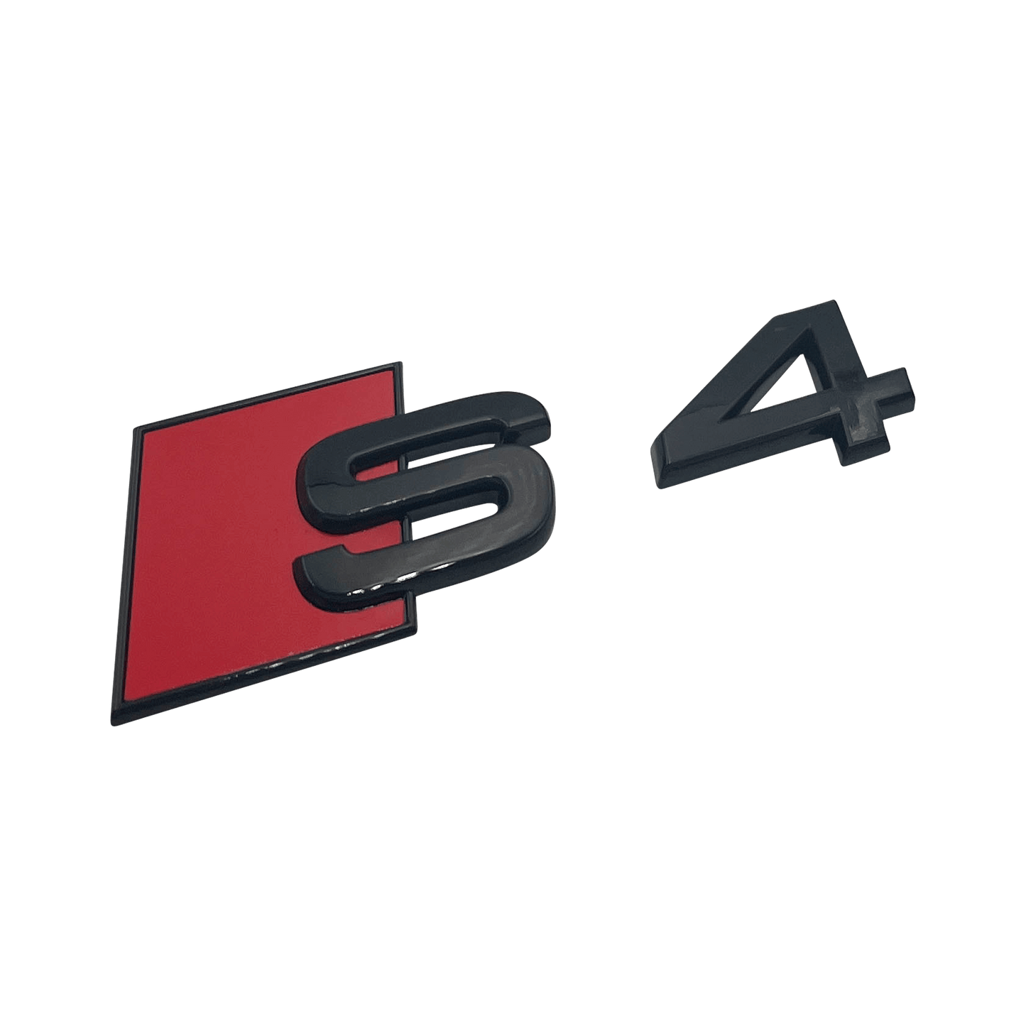 Black Audi S4 Rear Emblem Badge 