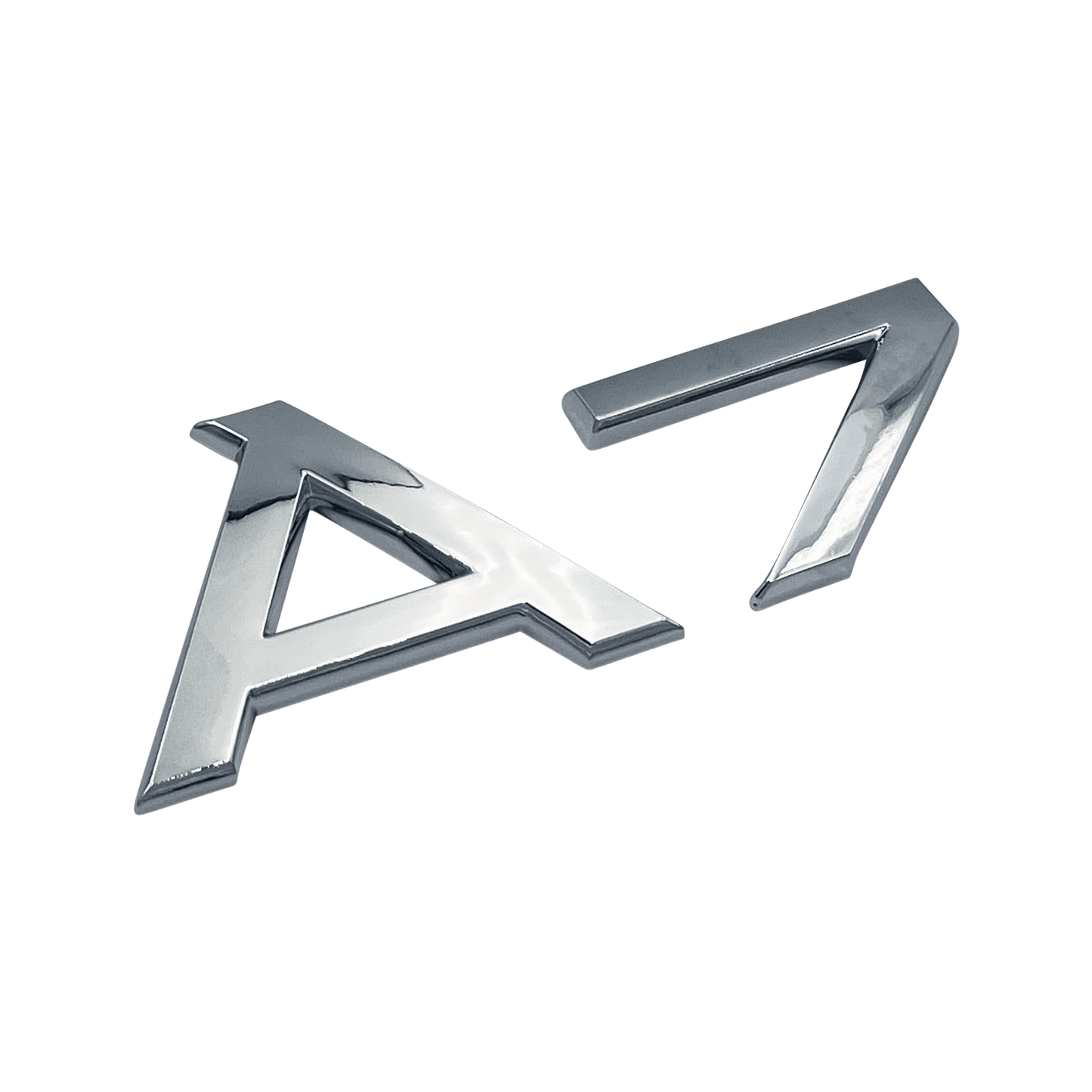 Chrome Audi A7 Emblem Badge 