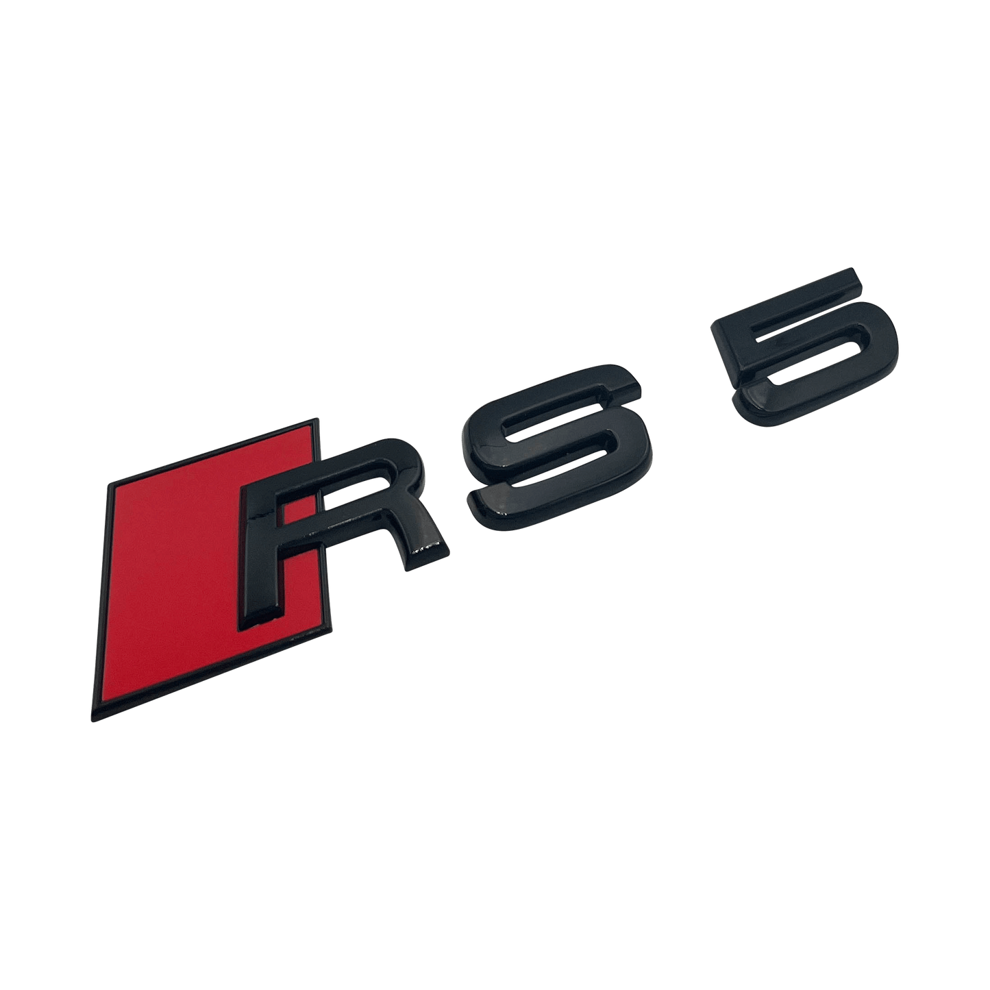 Black Audi RS5 Rear Emblem Badge 
