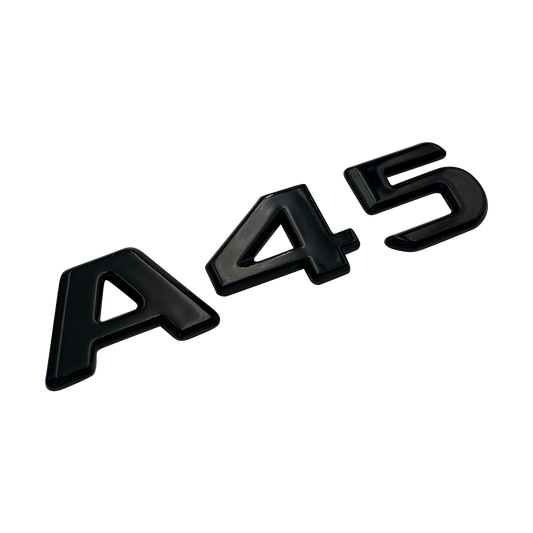 Black Mercedes A45 Emblem