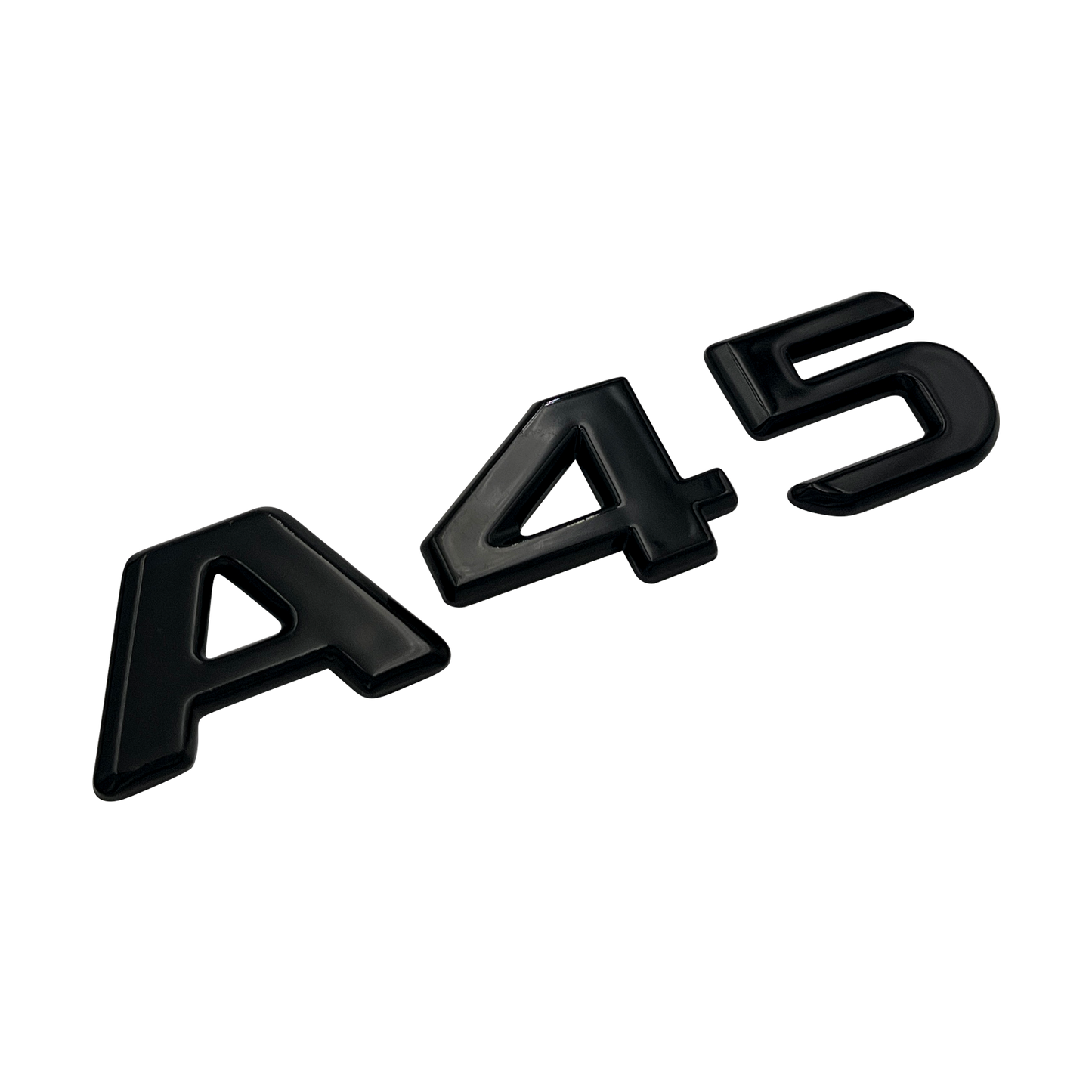 Black Mercedes A45 Emblem Badge 