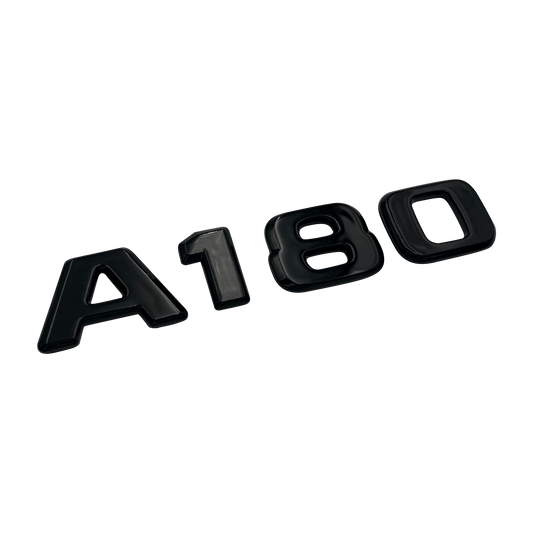 Black Mercedes A180 Emblem