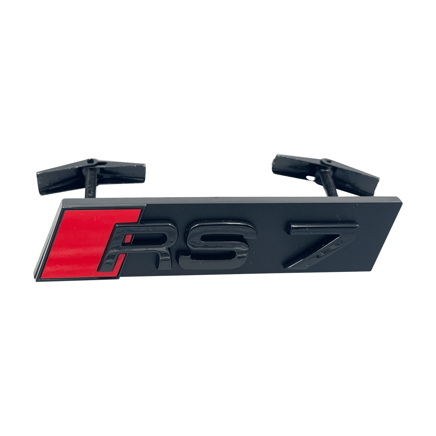Black Audi RS7 Front Emblem Badge 