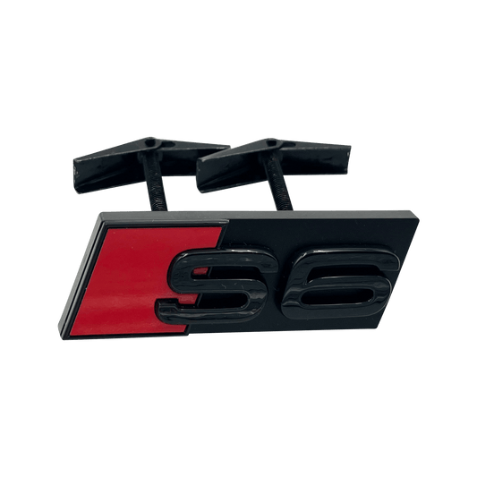 Black Audi S6 Front Emblem Badge 