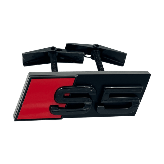 Black Audi S5 Front Emblem Badge
