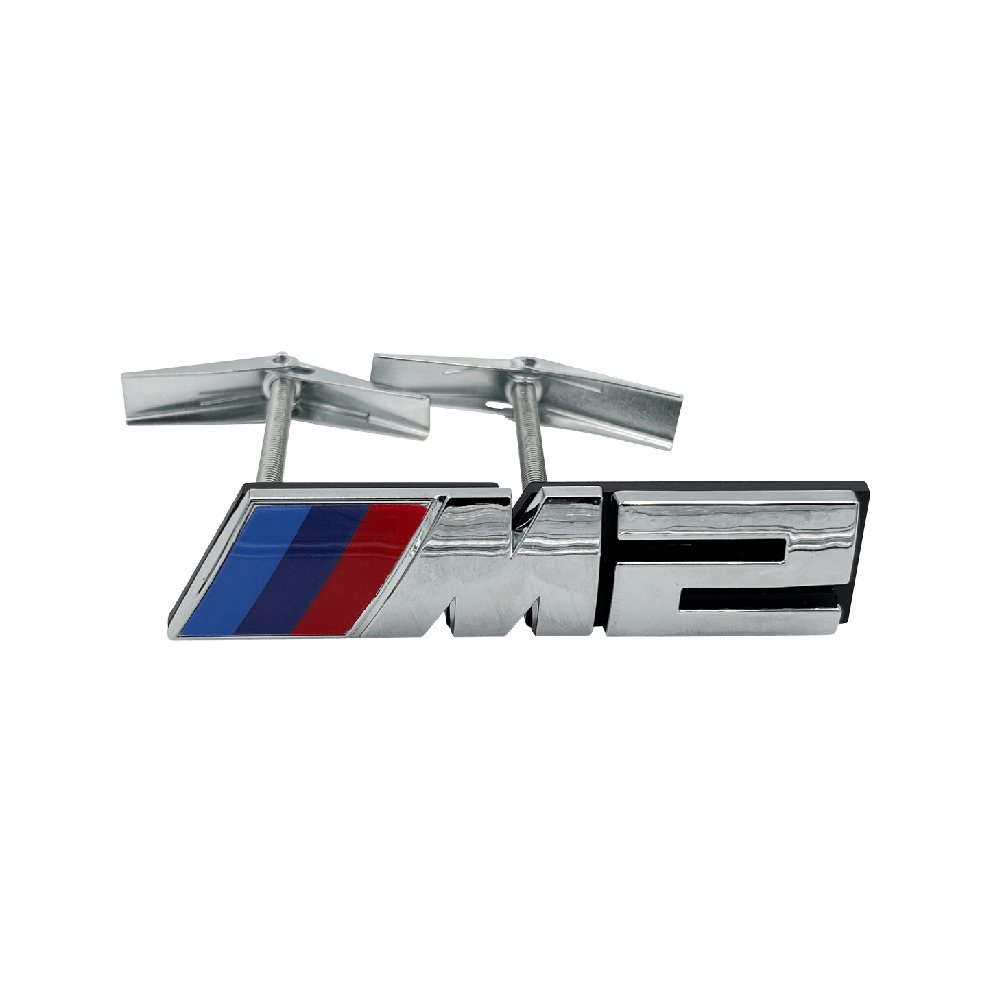 Chrome BMW M2 Front Emblem Badge 