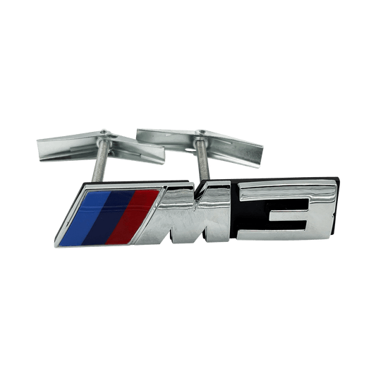 Chrome BMW M3 Front Emblem Badge 