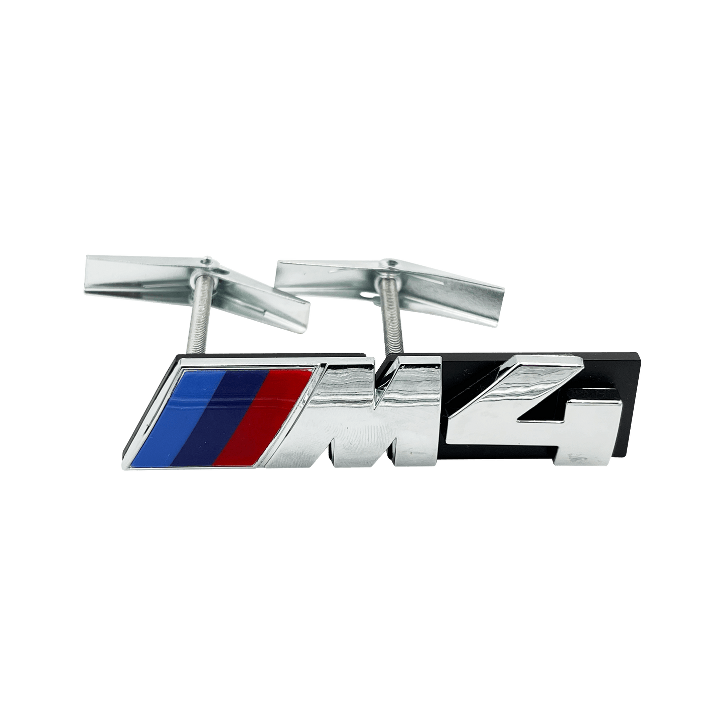 Chrome BMW M4 Front Emblem Badge 
