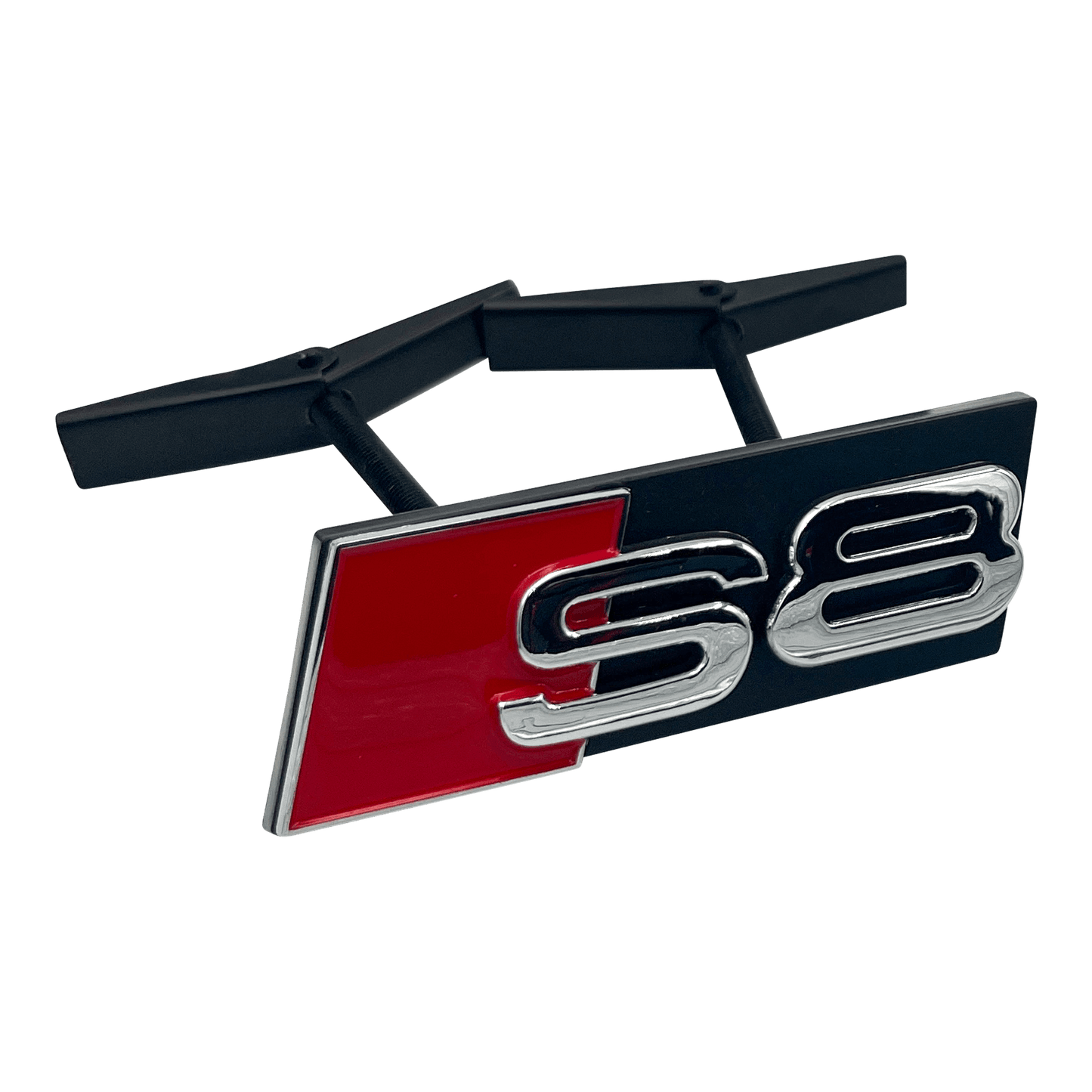 Chrome Audi S8 Front Emblem Badge 