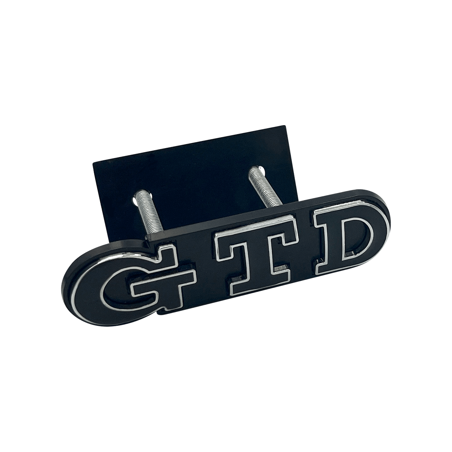 Black VW GTD Front Emblem Badge 