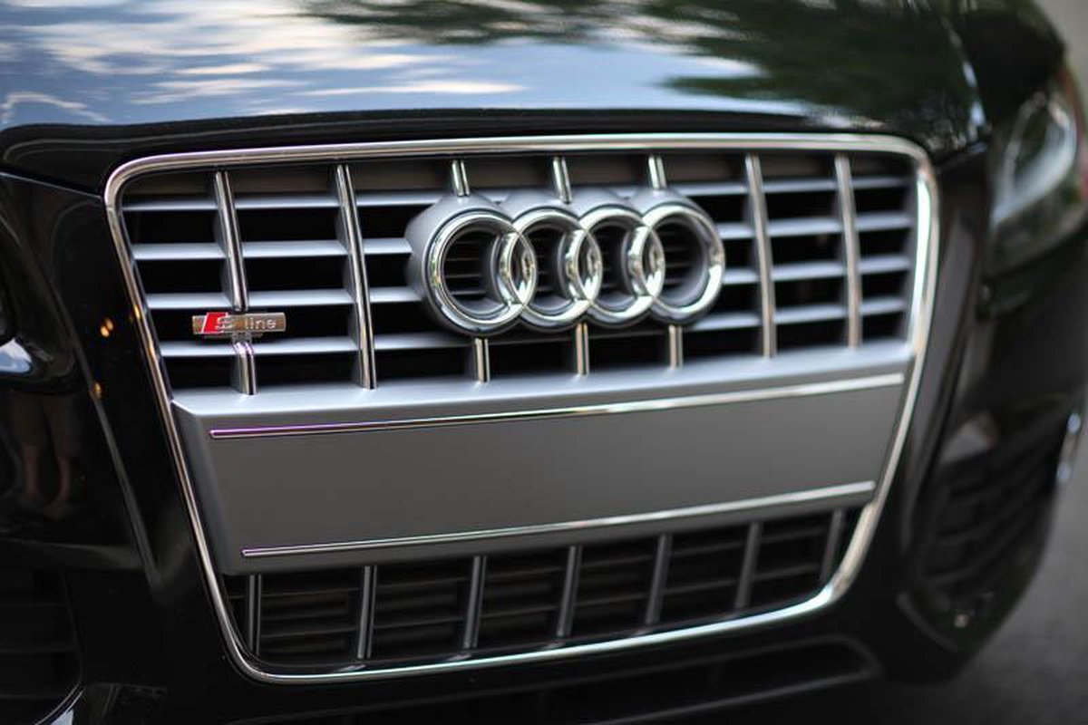 Audi S-line Front Emblem Chrome - Driverse - Emblemer - Driverse - Driverse - AD-SL-FB-CH - Chrome - -