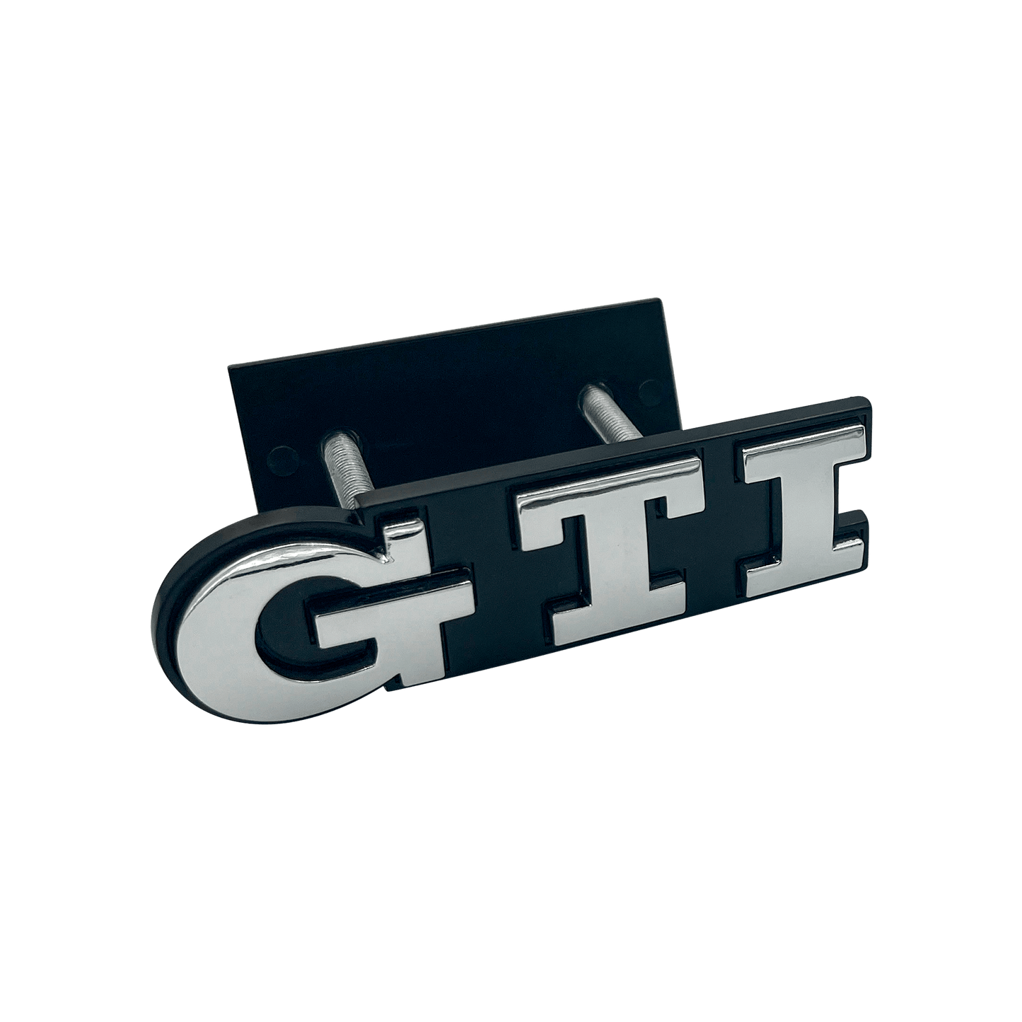 Chrome VW GTI Front Emblem Badge 