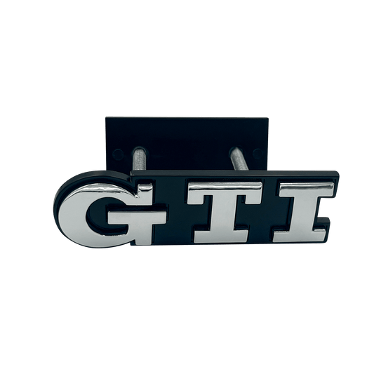 Chrome VW GTI Front Emblem Badge 