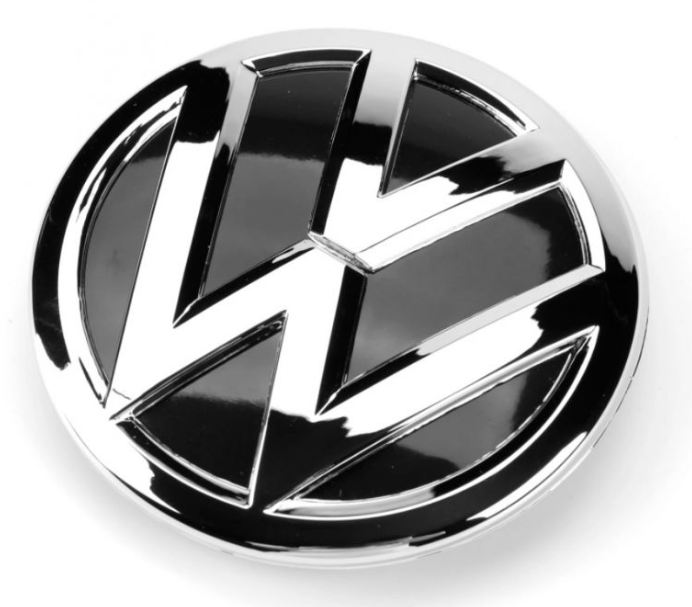 VW Golf 7 Rear Logo Chrome 112 mm 