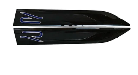 Black &amp; Blue VW R-Line Emblem for the Side Fenders 